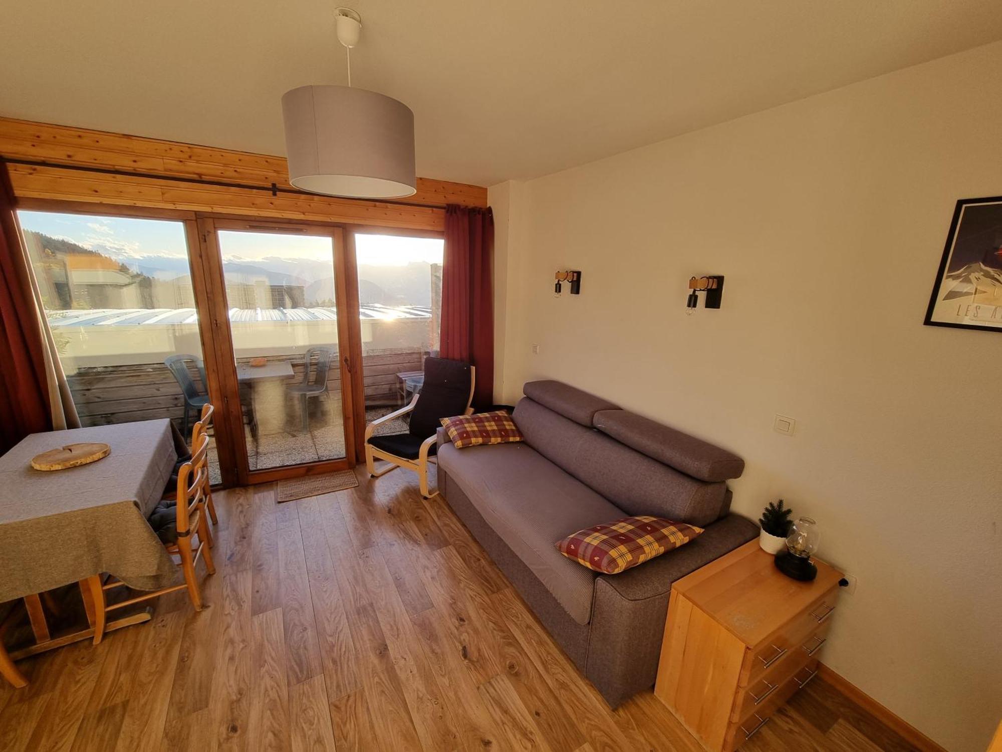 Appartement 4 Personnes 32M2 Au Pied Des Pistes- Wifi- Balcon Sud- Chamrousse 1650 Kültér fotó